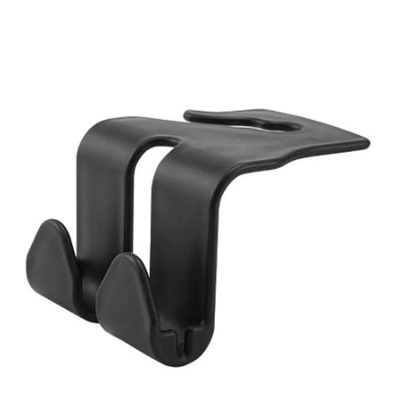 Universal Car Seat Back Hook Headrest Hanger Car Bag Pouch Clothes Hanging Hooks Duarable Fastener Clip Interior Accessories