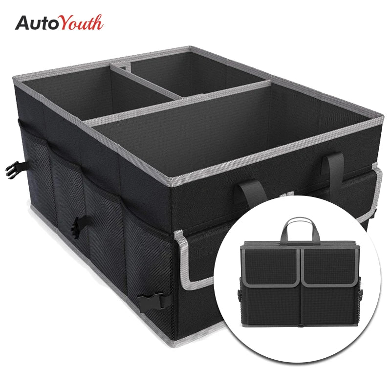 AUTOYOUTH Car Trunk Finishing Bag Multifunctional Portable Tool Folding Storage Bag For MINI Countryman For Classe E T-Model