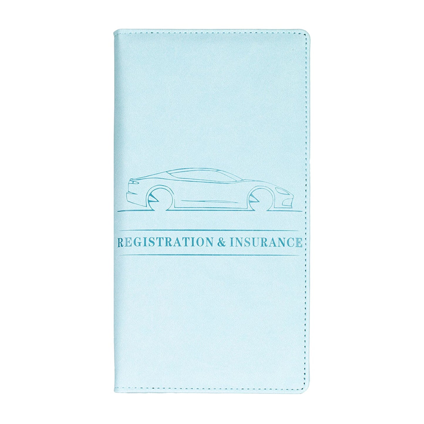 Leather Auto Registration And Insurance Card Storage