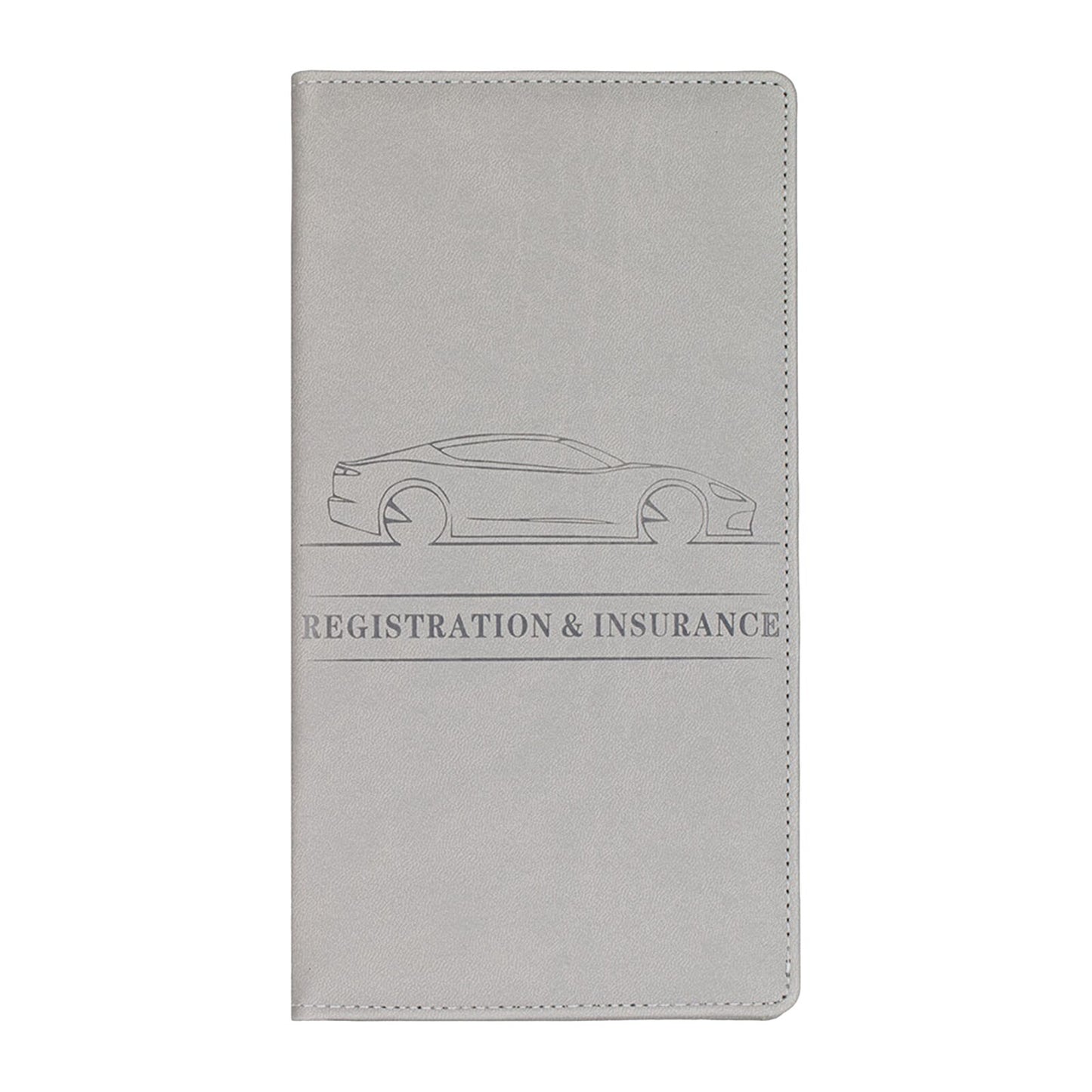 Leather Auto Registration And Insurance Card Storage