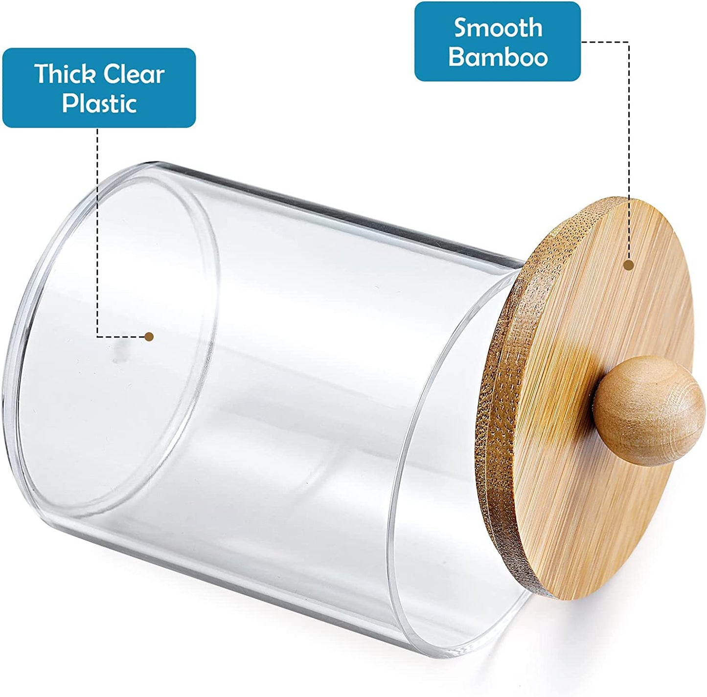 Bamboo Lid Jar Home Storage