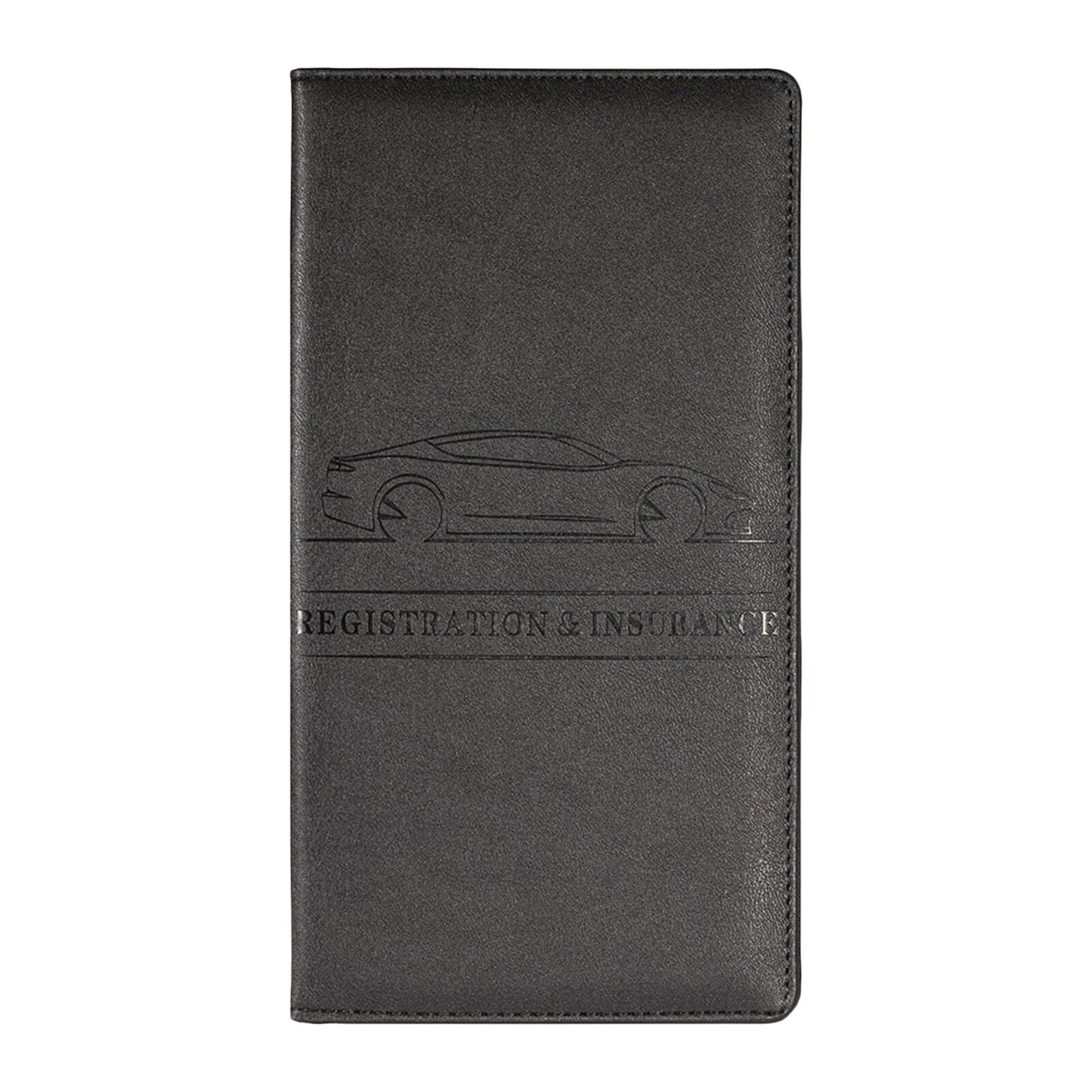 Leather Auto Registration And Insurance Card Storage