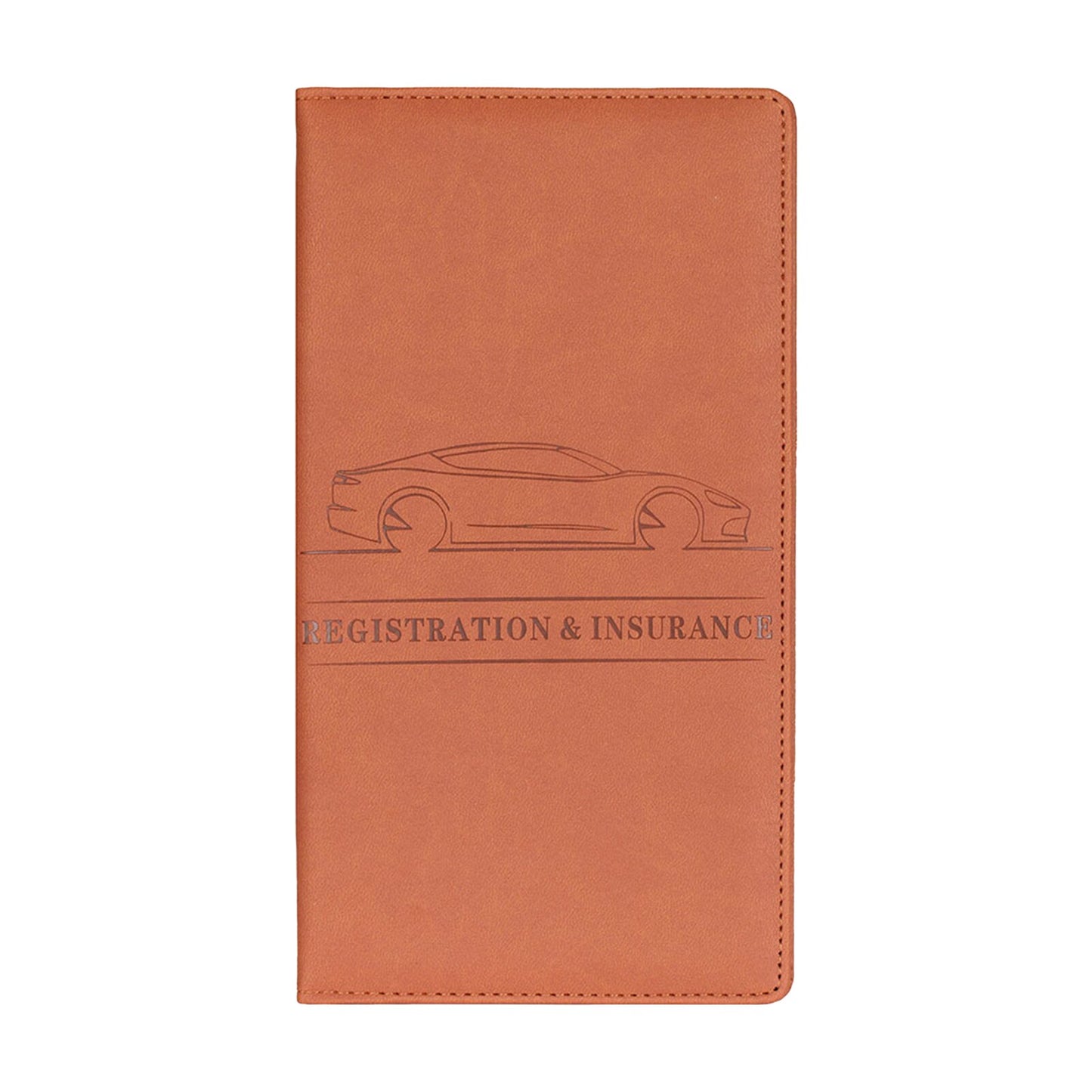 Leather Auto Registration And Insurance Card Storage