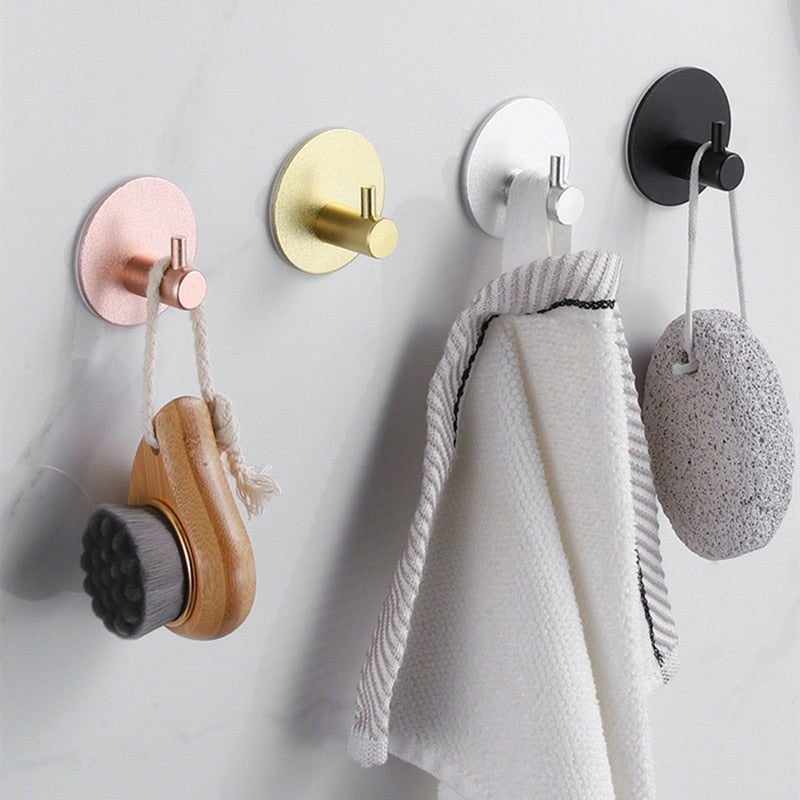 Metallic Adhesive Wall Hooks